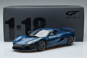 Rimac Nevera Niebieski GT Spirit 1:18 GT405 Żywica — zdjęcie 6 z 6