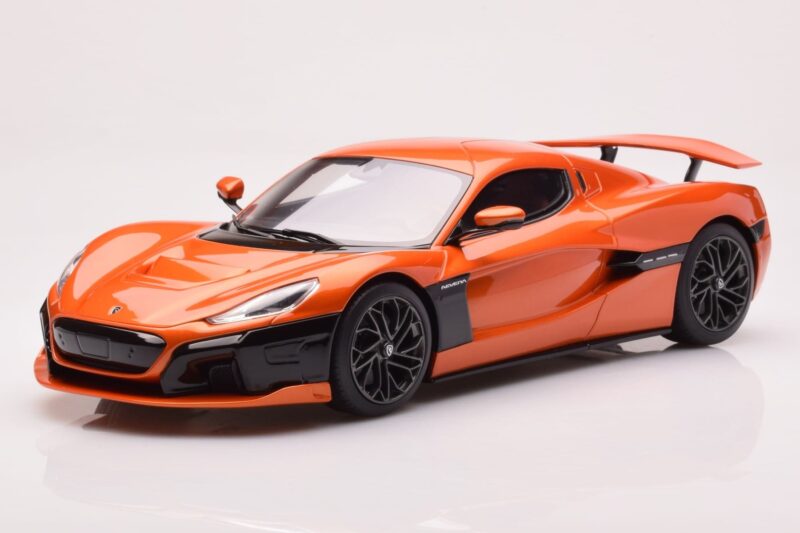 Rimac Nevera Pomarańczowy GT Spirit 1:18 GT880 Żywica