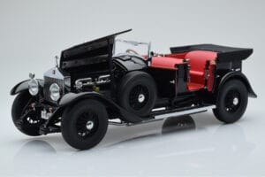 Rolls-Royce Phantom I Kabriolet Czarny Kyosho 1:18 08931BK Metal — zdjęcie 2 z 8