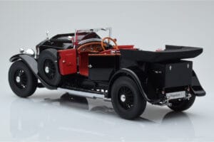 Rolls-Royce Phantom I Kabriolet Czarny Kyosho 1:18 08931BK Metal — zdjęcie 5 z 8