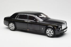 Rolls-Royce Phantom VII EWB Diamond Czarny Kyosho 1:18 08841DBK2 Metal — zdjęcie 6 z 8