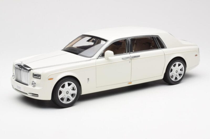 Rolls-Royce Phantom VII EWB English Biały Kyosho 1:18 08841EW2 Metal