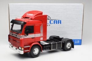 Scania 143M 470 Topline Czerwony MCG 1:18 MCG18142 Metal — zdjęcie 8 z 8