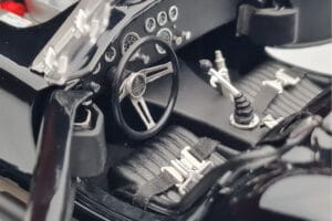 Shelby Cobra 427 S/C Czarny Kyosho 1:18 08048BK Metal — zdjęcie 7 z 9