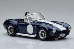 Shelby Cobra 427 S/C Ciemnoniebieski Kyosho 1:18 08048DBL Metal — zdjęcie 5 z 9