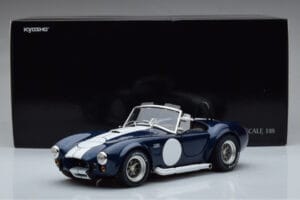 Shelby Cobra 427 S/C Ciemnoniebieski Kyosho 1:18 08048DBL Metal — zdjęcie 9 z 9