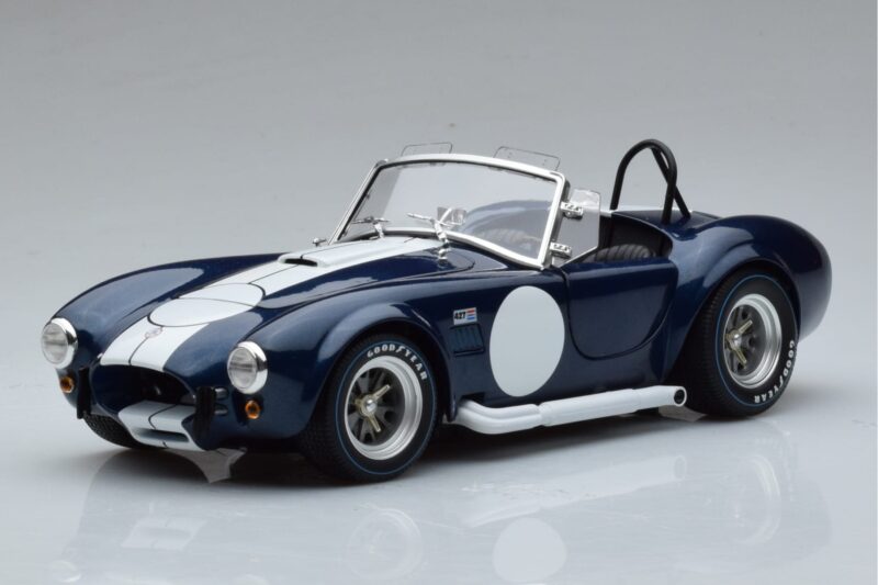 Shelby Cobra 427 S/C Ciemnoniebieski Kyosho 1:18 08048DBL Metal