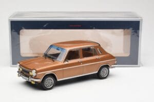 Simca 1100 Ti Sandalwood Metalik Norev 1:18 185750 Metal — zdjęcie 6 z 6