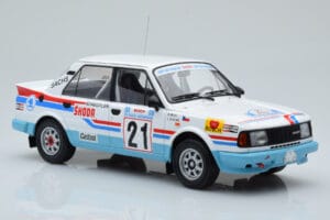 Skoda 130 LR #21 L. Krecek / B. Motl Rally Acropolis 1986 IXO 1:18 18RMC157A Metal — zdjęcie 5 z 6