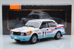 Skoda 130 LR #21 L. Krecek / B. Motl Rally Acropolis 1986 IXO 1:18 18RMC157A Metal — zdjęcie 6 z 6