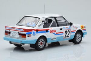 Skoda 130 LR #22 S. Kvaizar / J. Janecek Rally Acropolis 1986 IXO 1:18 18RMC157B Metal — zdjęcie 2 z 6