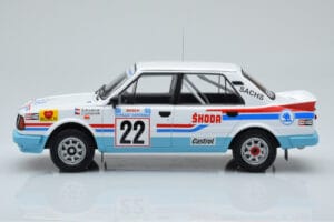 Skoda 130 LR #22 S. Kvaizar / J. Janecek Rally Acropolis 1986 IXO 1:18 18RMC157B Metal — zdjęcie 3 z 6