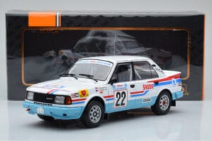 Skoda 130 LR #22 S. Kvaizar / J. Janecek Rally Acropolis 1986 IXO 1:18 18RMC157B Metal — zdjęcie 6 z 6