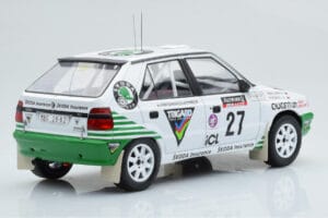 Skoda Felicia #27 P. Sibera / P. Gross Rally RAC Lombard 1995 IXO 1:18 18RMC148 Metal — zdjęcie 2 z 6