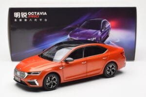 Skoda Octavia Pro Pomarańczowy FAW 1:18 ZMR000006ORA Metal — zdjęcie 8 z 8