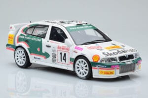 Skoda Octavia WRC #14 D. Auriol / D. Giraudet Rally Monte Carlo 2003 Otto 1:18 OT431 Żywica — zdjęcie 4 z 6