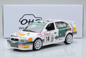 Skoda Octavia WRC #14 D. Auriol / D. Giraudet Rally Monte Carlo 2003 Otto 1:18 OT431 Żywica — zdjęcie 6 z 6