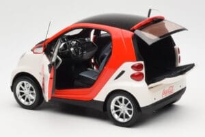 Smart Fortwo 451 Coca-Cola Minichamps 1:18 150036301 Metal — zdjęcie 5 z 8