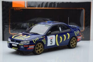 Subaru Impreza 555 #5 C. Sainz / L. Moya Tour de Corse 1995 IXO 1:18 18RMC063A Metal — zdjęcie 6 z 6