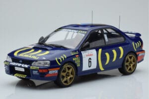 Subaru Impreza 555 #6 P. Liatti / C. Cassina Tour de Corse 1995 IXO 1:18 18RMC063C Metal