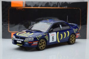 Subaru Impreza 555 #6 P. Liatti / C. Cassina Tour de Corse 1995 IXO 1:18 18RMC063C Metal — zdjęcie 6 z 6