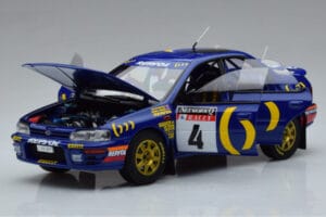 Subaru Impreza #4 C. McRae / D. Ringer Winner RAC Rally 1994 Kyosho 1:18 08962A Metal — zdjęcie 2 z 9