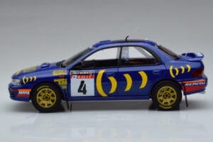 Subaru Impreza #4 C. McRae / D. Ringer Winner RAC Rally 1994 Kyosho 1:18 08962A Metal — zdjęcie 4 z 9