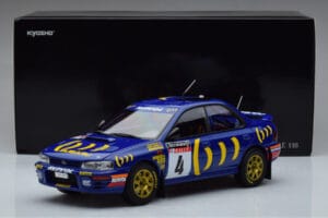 Subaru Impreza #4 C. McRae / D. Ringer Winner RAC Rally 1994 Kyosho 1:18 08962A Metal — zdjęcie 9 z 9