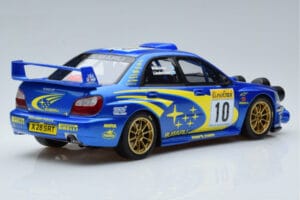 Subaru Impreza WRC #10 T. Makinen / K. Lindstrom Rally Monte Carlo Night Version 2002 Otto 1:18 OT784 Żywica — zdjęcie 2 z 6