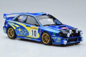 Subaru Impreza WRC #10 T. Makinen / K. Lindstrom Rally Monte Carlo Night Version 2002 Otto 1:18 OT784 Żywica — zdjęcie 4 z 6