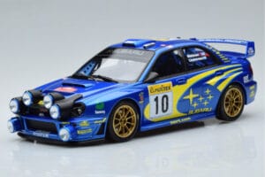 Subaru Impreza WRC #10 T. Makinen / K. Lindstrom Rally Monte Carlo Night Version 2002 Otto 1:18 Subaru Impreza WRC #10 T. Makinen / K. Lindstrom Rally Monte Carlo Night Version 2002 Otto 1:18 OT784 Żywica