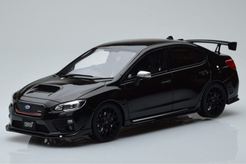 Subaru Impreza WRX STI Nurburgring Challenge Package Czarny Kyosho 1:18 KSR18021BK Żywica