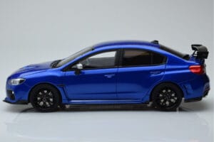 Subaru Impreza WRX STI Nurburgring Challenge Package Niebieski Kyosho 1:18 KSR18021BL Żywica — zdjęcie 3 z 5