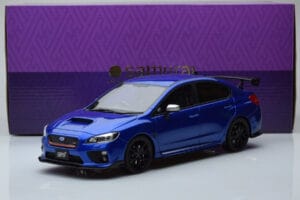 Subaru Impreza WRX STI Nurburgring Challenge Package Niebieski Kyosho 1:18 KSR18021BL Żywica — zdjęcie 5 z 5