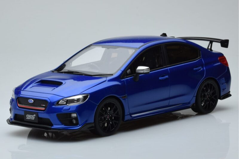 Subaru Impreza WRX STI Nurburgring Challenge Package Niebieski Kyosho 1:18 KSR18021BL Żywica