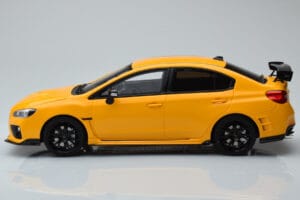 Subaru Impreza WRX STI Nurburgring Challenge Package Żółty Kyosho 1:18 KSR18021Y Żywica — zdjęcie 3 z 5