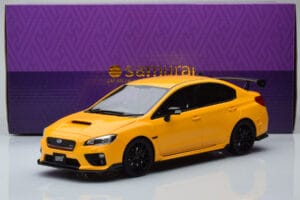 Subaru Impreza WRX STI Nurburgring Challenge Package Żółty Kyosho 1:18 KSR18021Y Żywica — zdjęcie 5 z 5