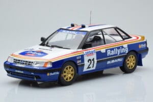 Subaru Legacy RS #21 C. McRae / D. Ringer RAC Rally 1991 IXO 1:18 18RMC080B Metal
