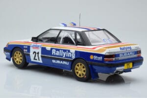 Subaru Legacy RS #21 C. McRae / D. Ringer RAC Rally 1991 IXO 1:18 18RMC080B Metal — zdjęcie 5 z 6