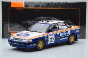 Subaru Legacy RS #21 C. McRae / D. Ringer RAC Rally 1991 IXO 1:18 18RMC080B Metal — zdjęcie 6 z 6