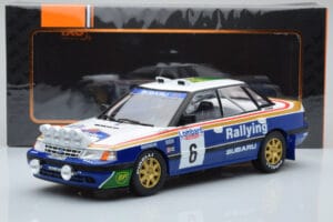 Subaru Legacy RS Night Version #6 M. Alen / I. Kivimaki RAC Rally 1991 IXO 1:18 18RMC080A Metal — zdjęcie 6 z 6
