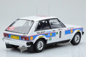 Talbot Sunbeam Lotus Night Version #8 H. Toivonen / P. White Rally Monte Carlo 1981 IXO 1:18 18RMC095B Metal — zdjęcie 2 z 6