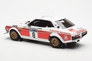 Toyota Celica 2000 GT RA21 #8 H. Mikkola / A. Hertz Lombard RAC Rally 1977 Otto 1:18 OT1044 Żywica — zdjęcie 5 z 6
