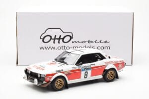 Toyota Celica 2000 GT RA21 #8 H. Mikkola / A. Hertz Lombard RAC Rally 1977 Otto 1:18 OT1044 Żywica — zdjęcie 6 z 6