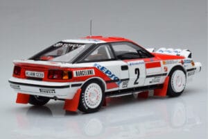 Toyota Celica GT-Four ST165 #2 C. Sainz / L. Moya Winner Rally Monte Carlo 1991 Kyosho 1:18 08961B Metal — zdjęcie 3 z 12