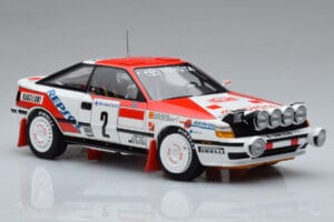Toyota Celica GT-Four ST165 #2 C. Sainz / L. Moya Winner Rally Monte Carlo 1991 Kyosho 1:18 08961B Metal — zdjęcie 5 z 12