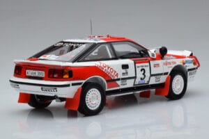 Toyota Celica GT-Four ST165 #3 B. Waldegard / F. Gallagher Winner Safari Rally 1990 Kyosho 1:18 08961A Metal — zdjęcie 3 z 12