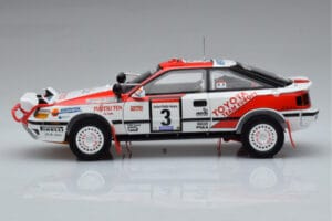 Toyota Celica GT-Four ST165 #3 B. Waldegard / F. Gallagher Winner Safari Rally 1990 Kyosho 1:18 08961A Metal — zdjęcie 4 z 12