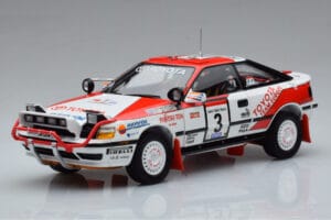 Toyota Celica GT-Four ST165 #3 B. Waldegard / F. Gallagher Winner Safari Rally 1990 Kyosho 1:18 08961A Metal