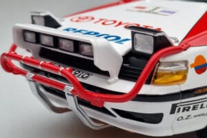 Toyota Celica GT-Four ST165 #3 B. Waldegard / F. Gallagher Winner Safari Rally 1990 Kyosho 1:18 08961A Metal — zdjęcie 10 z 12